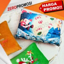Bantal Kotak Custom Bordir dan Printing Souvenir Unik Untuk Promosi dan Hadiah